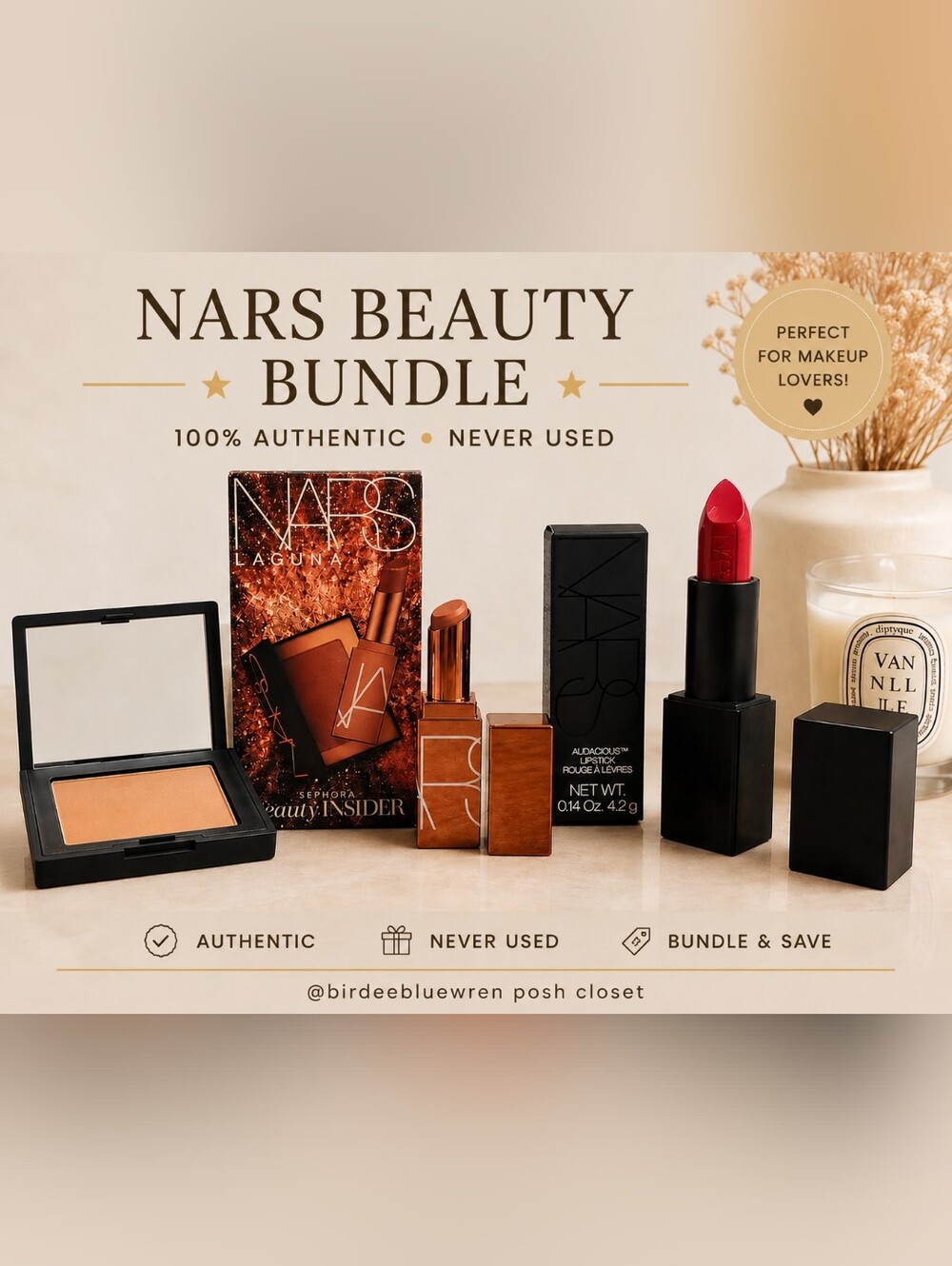 NARS Lipstick And Bronzer Bundle